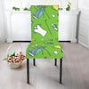 Golf Green Print Pattern Chair Cover-grizzshop