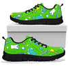 Golf Green Print Pattern Sneaker Shoes For Men Women-grizzshop