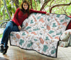 Golf Pattern Print Quilt-grizzshop