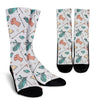 Golf Pattern Print Unisex Crew Socks-grizzshop