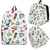 Golf Print Pattern Backpack-grizzshop