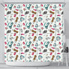 Golf Print Pattern Bathroom Shower Curtain-grizzshop