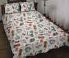 Golf Print Pattern Bed Set Quilt-grizzshop