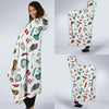 Golf Print Pattern Hooded Blanket-grizzshop