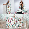 Golf Print Pattern Hooded Blanket-grizzshop