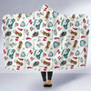 Golf Print Pattern Hooded Blanket-grizzshop