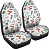 Golf Print Pattern Universal Fit Car Seat Covers-grizzshop