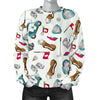 Golf Print Pattern Women's Sweatshirt-grizzshop