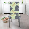 Gorilla Banana Pattern Print Chair Cover-grizzshop