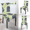 Gorilla Banana Pattern Print Chair Cover-grizzshop