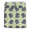 Gorilla Banana Pattern Print Duvet Cover Bedding Set-grizzshop