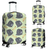 Gorilla Banana Pattern Print Luggage Cover Protector-grizzshop
