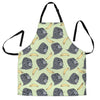 Gorilla Banana Pattern Print Men's Apron-grizzshop
