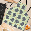 Gorilla Banana Pattern Print Women's Apron-grizzshop