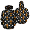 Gorilla Bodyguard Pattern Print Men Women Pullover Hoodie-grizzshop