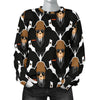 Gorilla Bodyguard Pattern Print Women's Sweatshirt-grizzshop