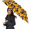 Gorilla Pattern Print Automatic Foldable Umbrella-grizzshop