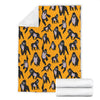 Gorilla Pattern Print Blanket-grizzshop