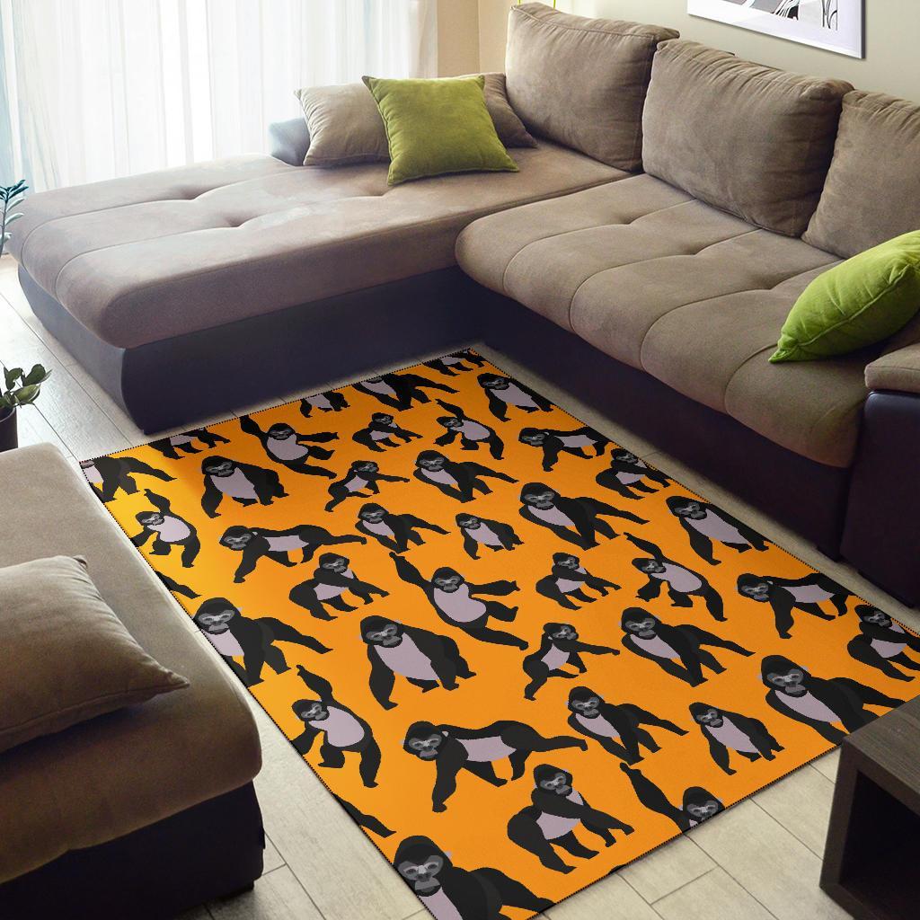 Gorilla Pattern Print Floor Mat – Grizzshopping
