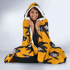 Gorilla Pattern Print Hooded Blanket-grizzshop