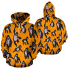 Gorilla Pattern Print Men Women Pullover Hoodie-grizzshop