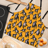 Gorilla Pattern Print Women's Apron-grizzshop