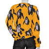 Gorilla Pattern Print Women's Sweatshirt-grizzshop