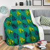 Gorilla Print Pattern Blanket-grizzshop