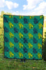 Gorilla Print Pattern Quilt-grizzshop