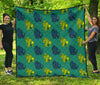 Gorilla Print Pattern Quilt-grizzshop