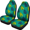 Gorilla Print Pattern Universal Fit Car Seat Covers-grizzshop