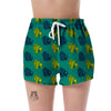 Gorilla Print Pattern Women's Shorts-grizzshop