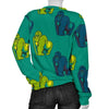 Gorilla Print Pattern Women's Sweatshirt-grizzshop