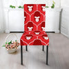 Gorilla Red Pattern Print Chair Cover-grizzshop