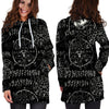 Gothic Hoodie Dress-grizzshop