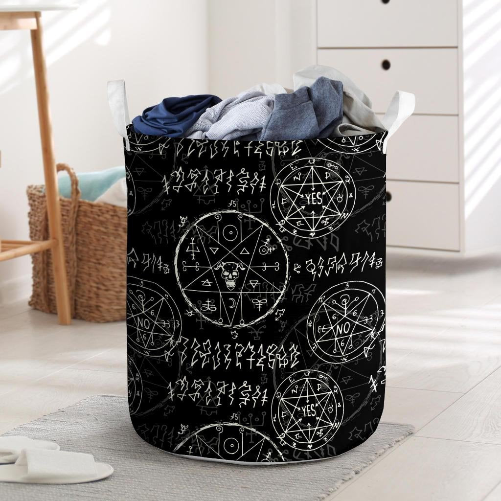 Gothic Laundry Basket-grizzshop