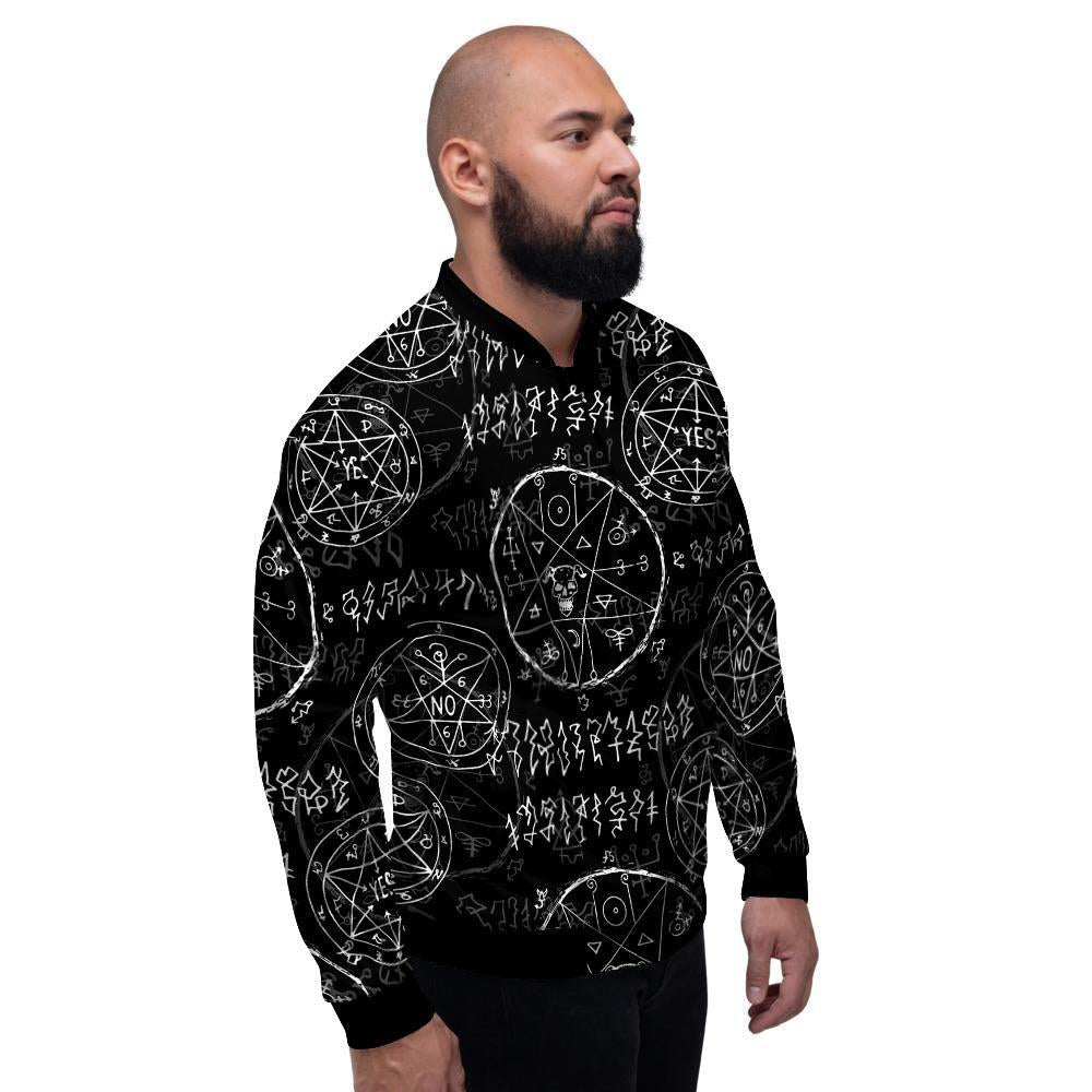 Gothic Men's Bomber Jacket-grizzshop