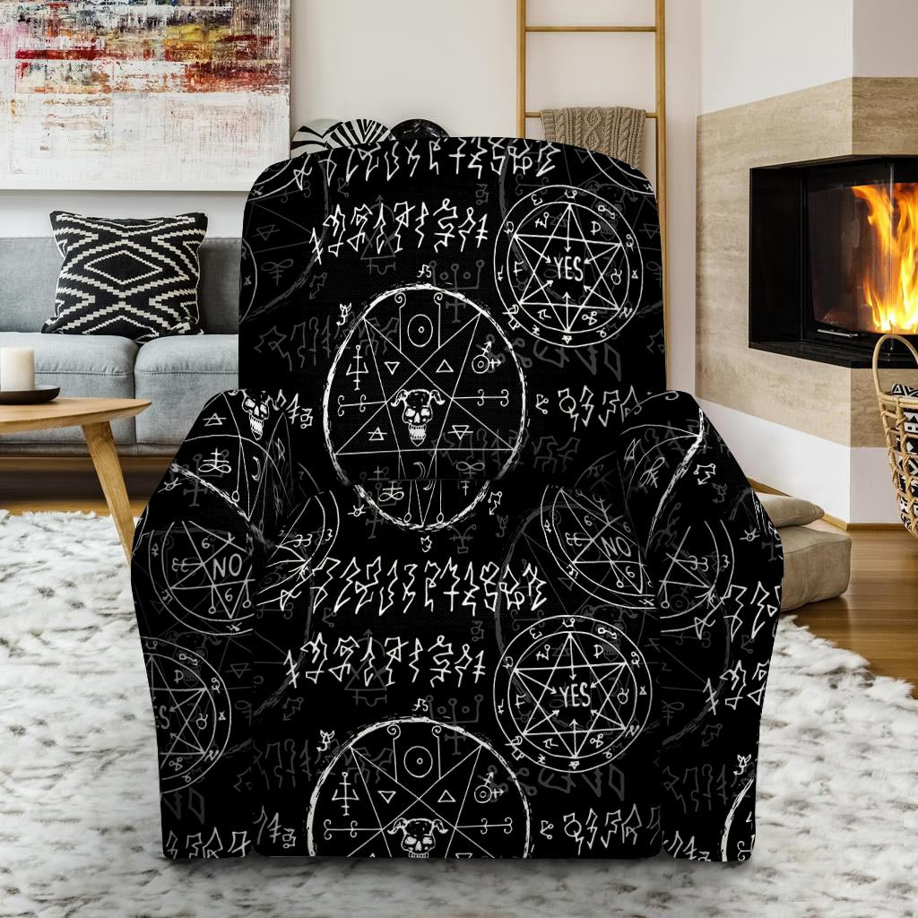 Gothic Recliner Cover-grizzshop