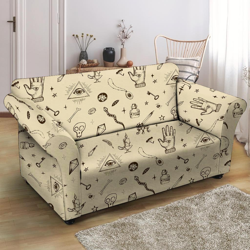 Gothic Witch Loveseat Cover-grizzshop