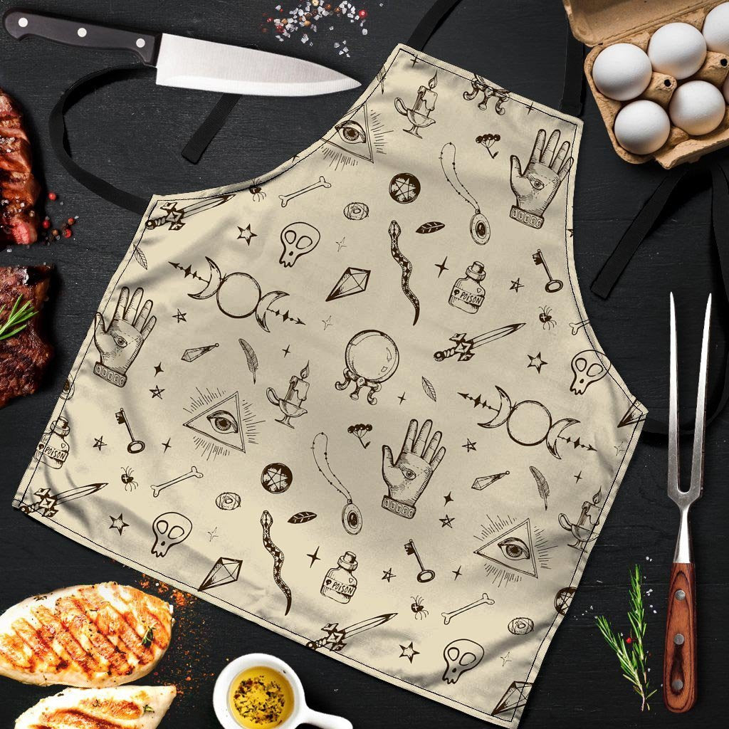 Gothic Witch Men's Apron-grizzshop