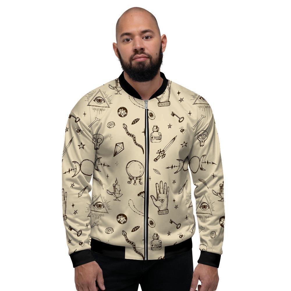 Gothic Witch Men's Bomber Jacket-grizzshop