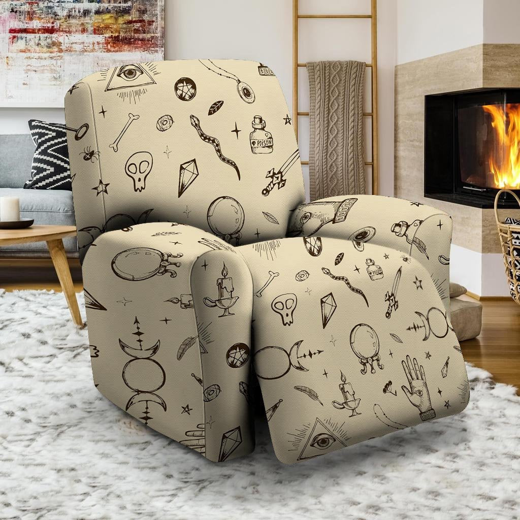 Gothic Witch Recliner Cover-grizzshop