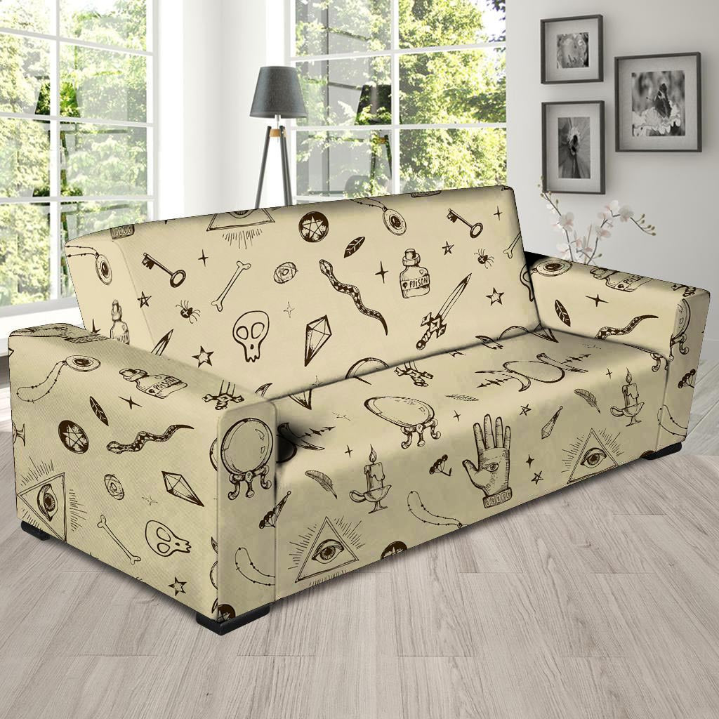 Gothic Witch Sofa Cover-grizzshop