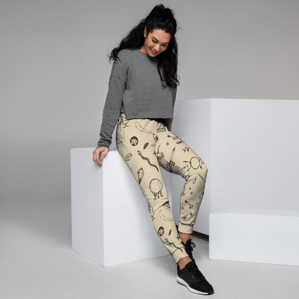 Gothic Witch Women's Joggers-grizzshop