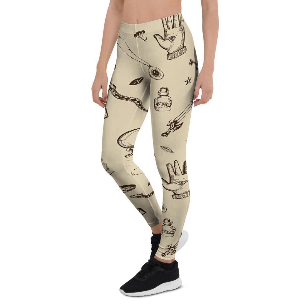 Gothic Witch Women's Leggings-grizzshop