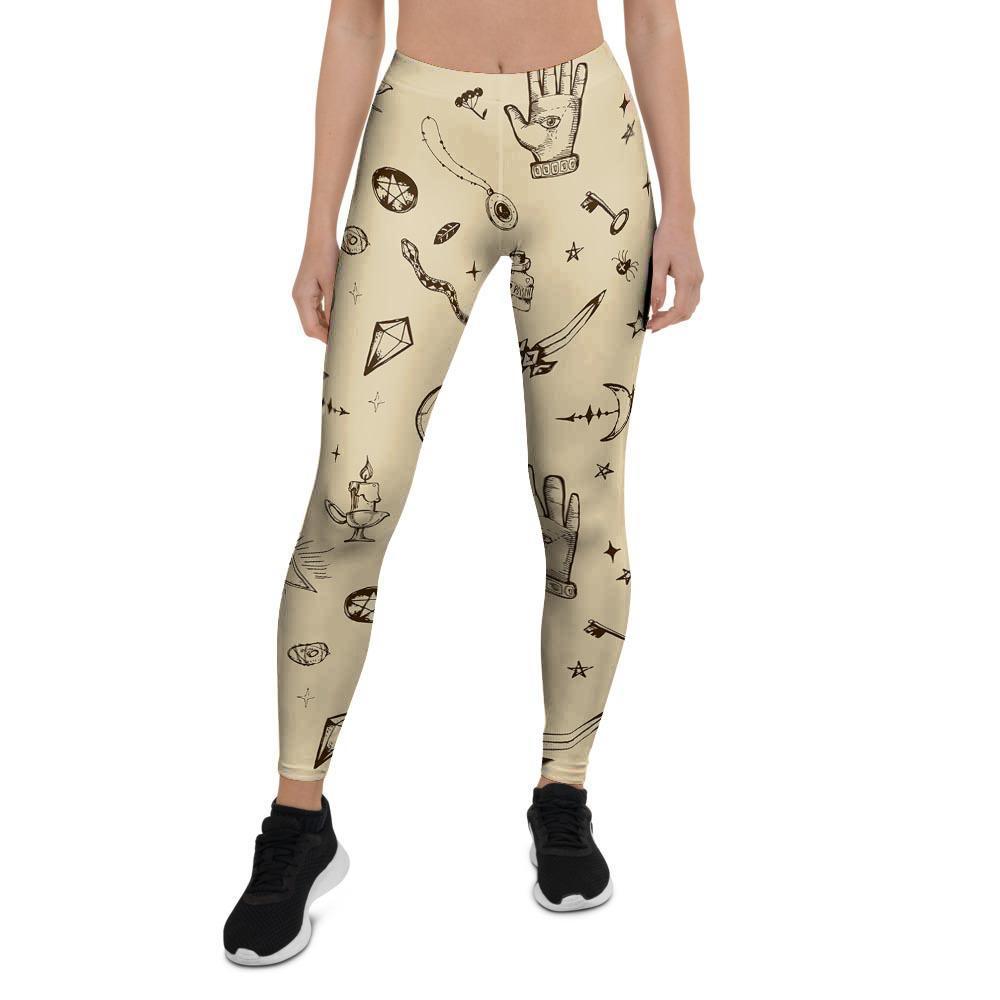 Gothic Witch Women's Leggings-grizzshop