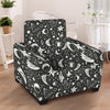 Gothic Witchcraft Armchair Cover-grizzshop