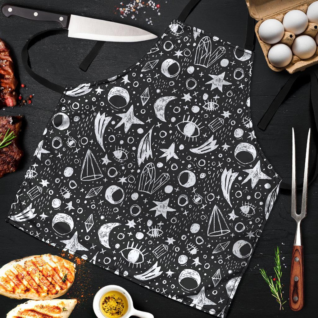 Gothic Witchcraft Men's Apron-grizzshop