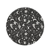 Gothic Witchcraft Round Rug-grizzshop