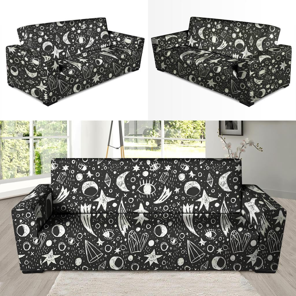 Gothic Witchcraft Sofa Cover-grizzshop